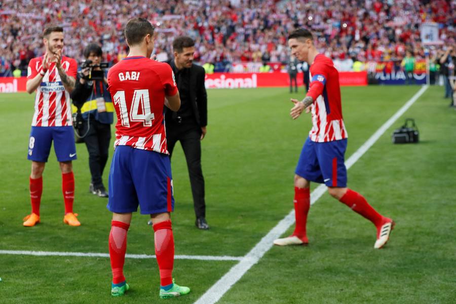 El delantero del Atlético de Madrid puso punto final a toda una vida como rojiblanco, y el Wanda Metropolitano quiso engrandecer su leyenda con un homenaje para el recuerdo.