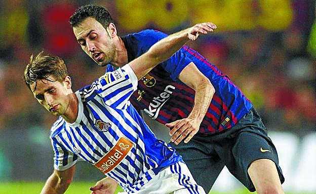 Januzaj en el Barcelona - Real Sociedad