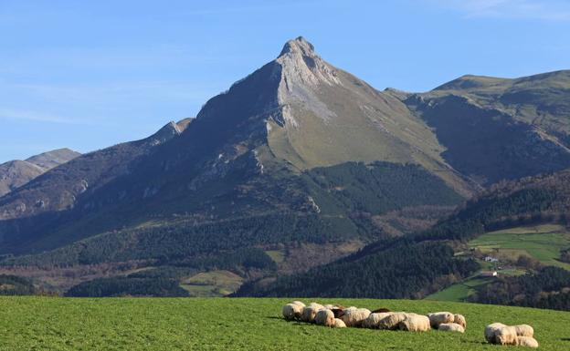 Imagen de archico del Txindoki. 