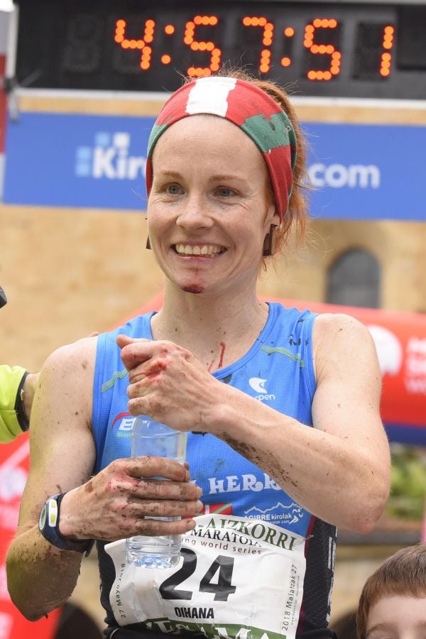 El joven suizo Rémi Bonnet (23 años) se ha impuesto en la categoría masculina de la Zegama-Aizkorri tras completar la prueba en 3:53:57.