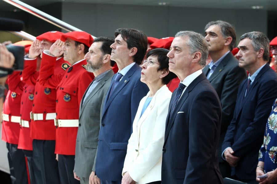 El museo de la Ertzaintza en Arkaute tendrá un «espacio permanente» dedicado a todos los agentes víctimas del terrorismo o fallecidos en acto de servicio, ha anunciado hoy el lehendakari, Iñigo Urkullu, durante la entrega de condecoraciones a ertzainas y policías de otros cuerpos.