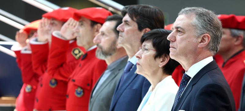 El museo de la Ertzaintza en Arkaute tendrá un «espacio permanente» dedicado a todos los agentes víctimas del terrorismo o fallecidos en acto de servicio, ha anunciado hoy el lehendakari, Iñigo Urkullu, durante la entrega de condecoraciones a ertzainas y policías de otros cuerpos.