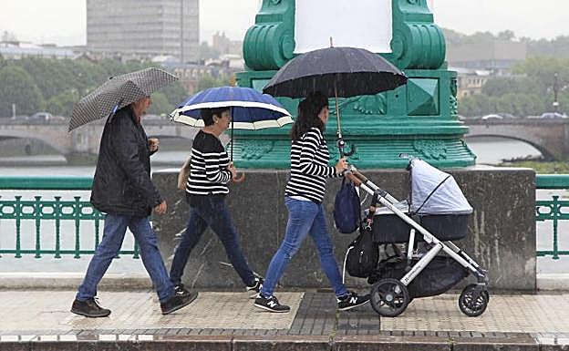 El verano en Euskadi, según las témporas: «Ni tres días seguidos de sol»