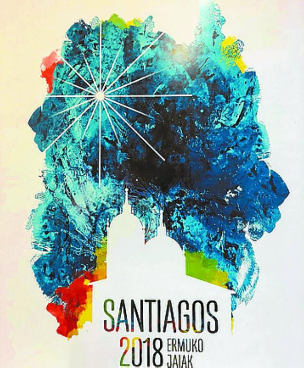 Cartel de Santiagos 2018. 