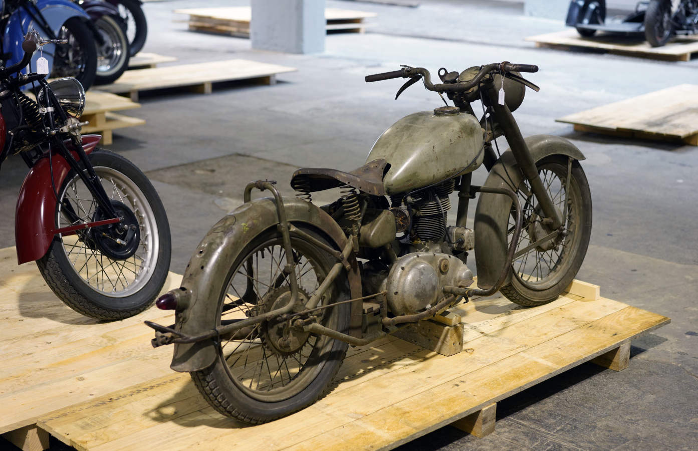 Joyas de dos ruedas, o más, en Casa Ciriza, en Trintxerpe.