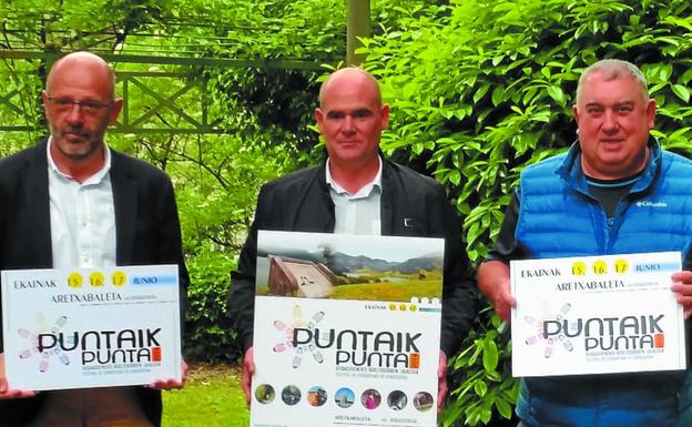 Zubizarreta, Elkoro y Uribarren presentaron el Puntaik Punta.