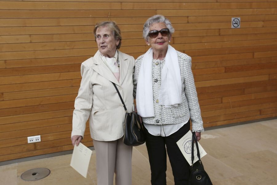 El festival que la Escuela de Danza María Teresa Fagoaga ha celebrado en el Kursal se ha convertido en un sentido homenaje a las hermanas Maite y María Jesús Fagoaga, fundadoras hace 60 años de la que fue la primera escuela de ballet de San Sebastián. 