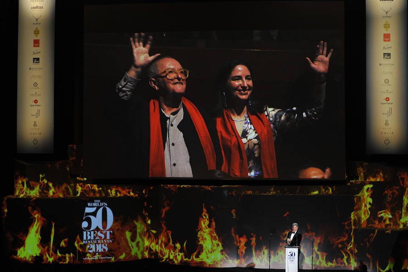 Ayer se entregaron en el palacio Euskalduna de Bilbao los premios a los mejores restaurantes del mundo