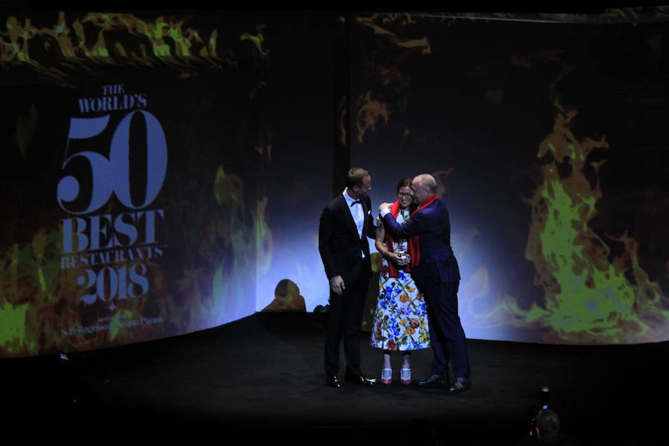 Ayer se entregaron en el palacio Euskalduna de Bilbao los premios a los mejores restaurantes del mundo