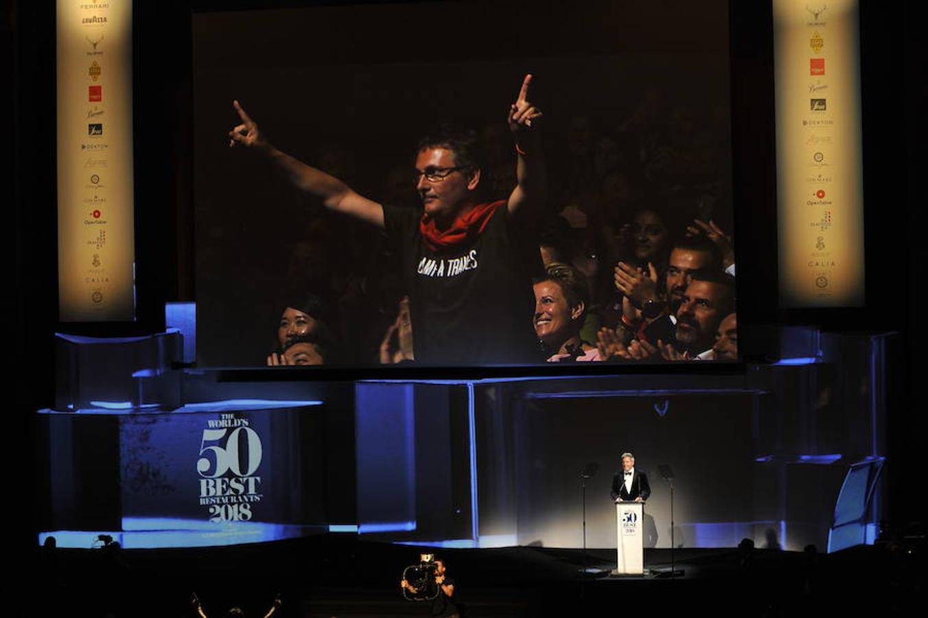 Ayer se entregaron en el palacio Euskalduna de Bilbao los premios a los mejores restaurantes del mundo