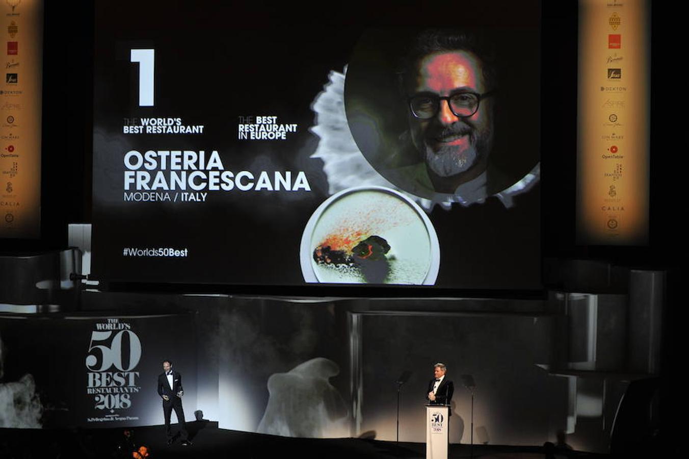 Ayer se entregaron en el palacio Euskalduna de Bilbao los premios a los mejores restaurantes del mundo