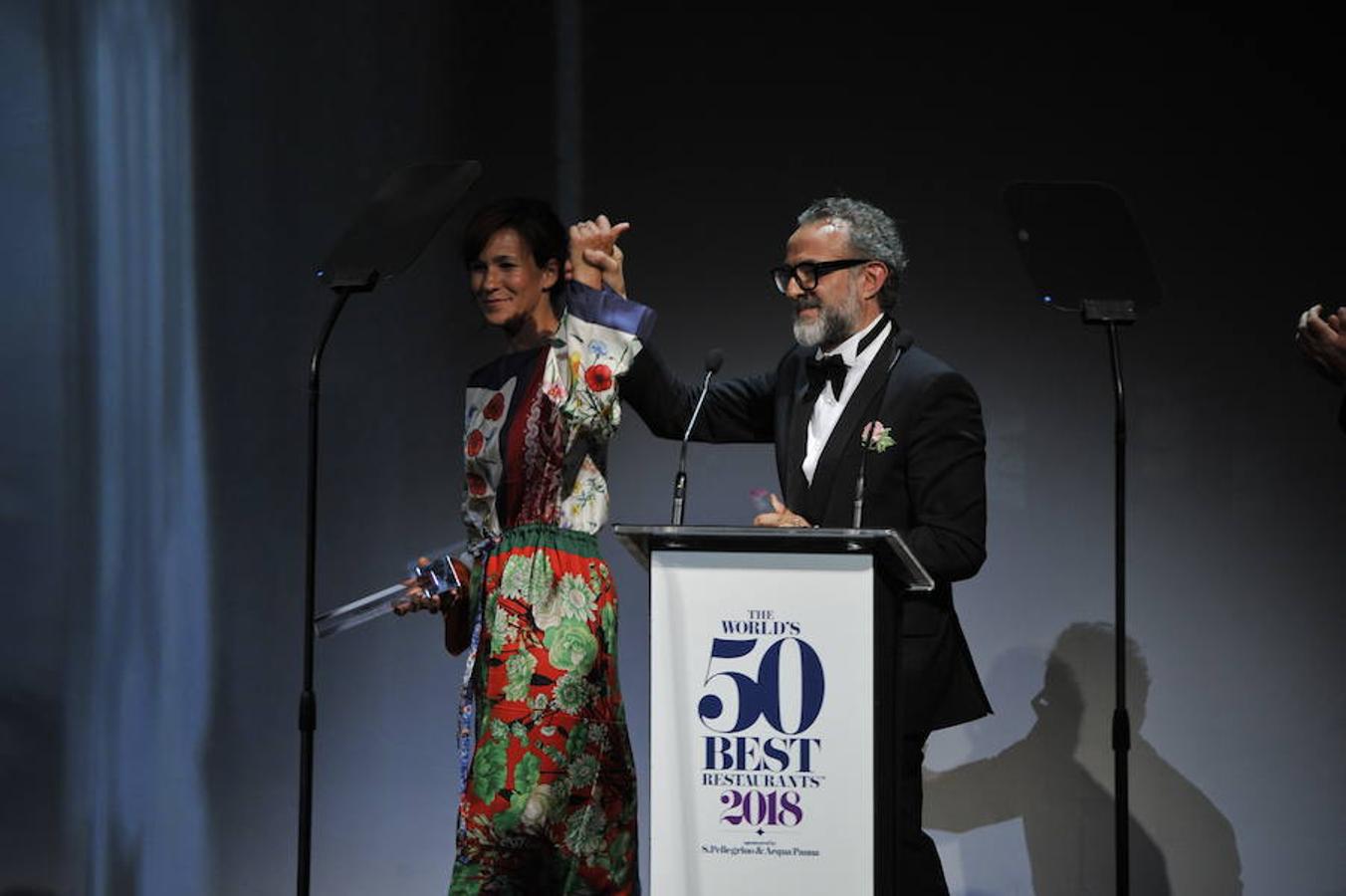 Ayer se entregaron en el palacio Euskalduna de Bilbao los premios a los mejores restaurantes del mundo