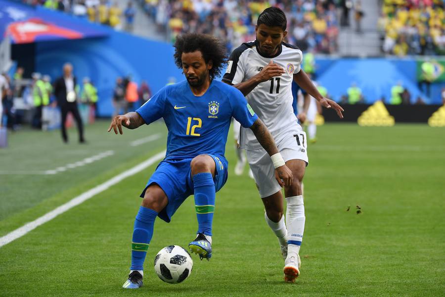 Fotos: Brasil - Costa Rica, en imágenes