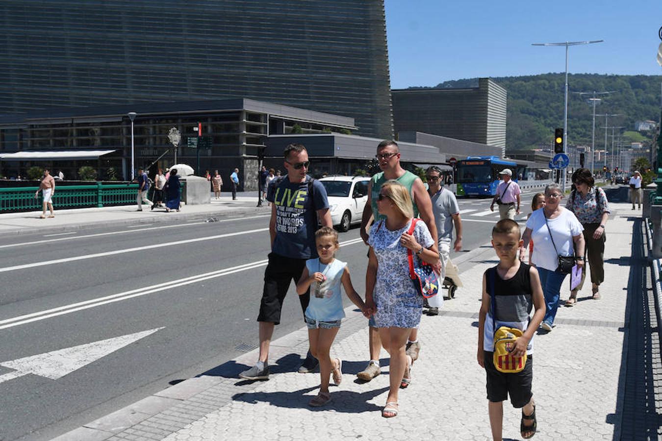 El buen tiempo nos acompañará toda la semana en la capital guipuzcoana salvo la jornada del miércoles, en la que caerán precipitaciones sin gran importancia