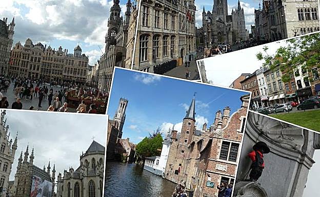 Bélgica esconde varios rincones de gran interés que, además, están muy bien comunicados en tren. 