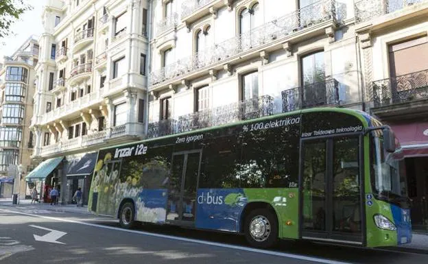 Las paradas a demanda arrancan el viernes en Dbus de San Sebastián