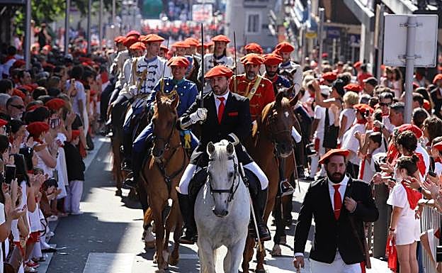 Galería. Alarde público de Irun. 