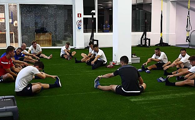 Algunos jugadores han pasado pruebas físicas en Zubieta,
