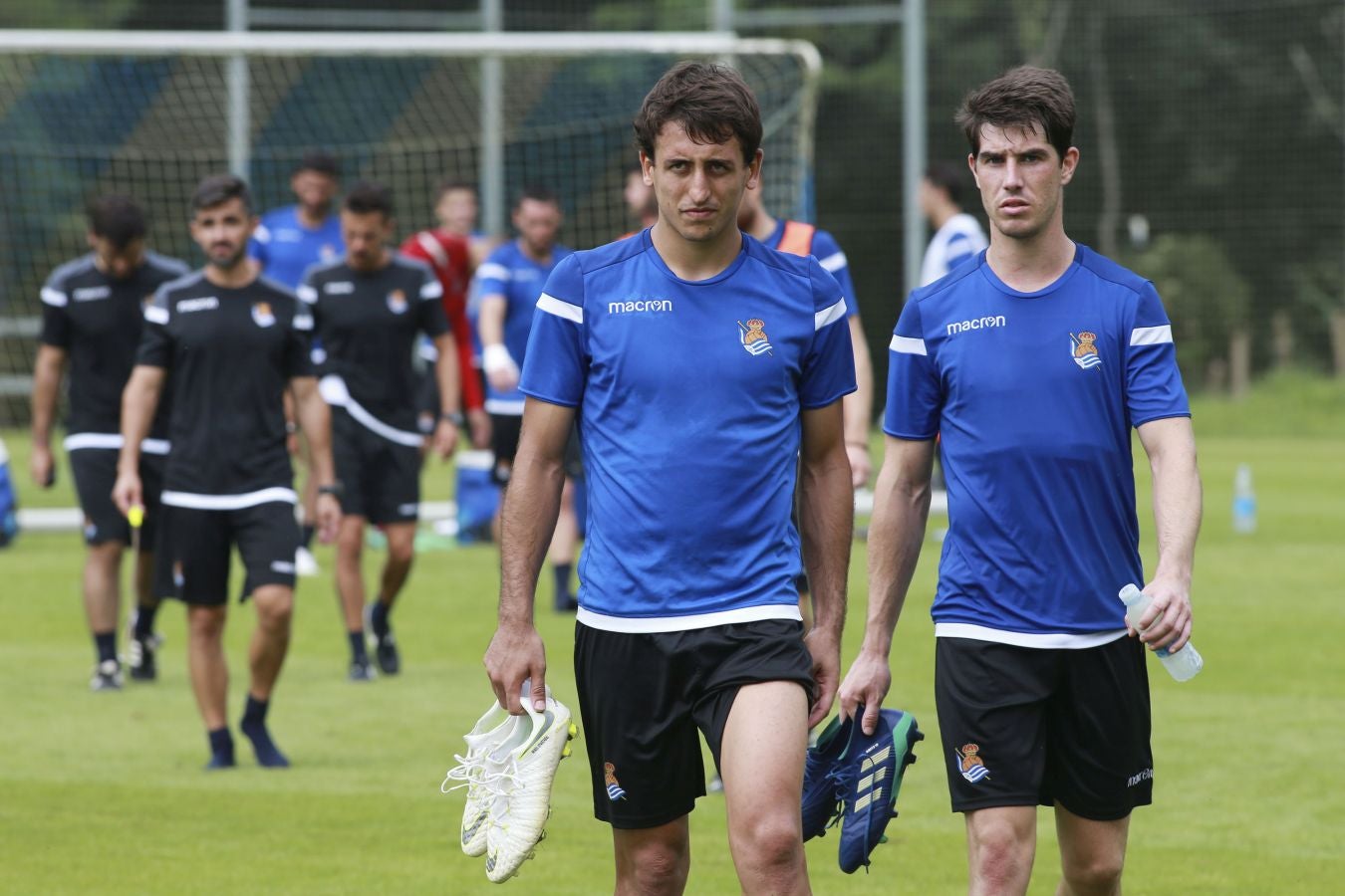 Segundo entrenamiento de la semana en Zubieta para los hombres de Asier Garitano.