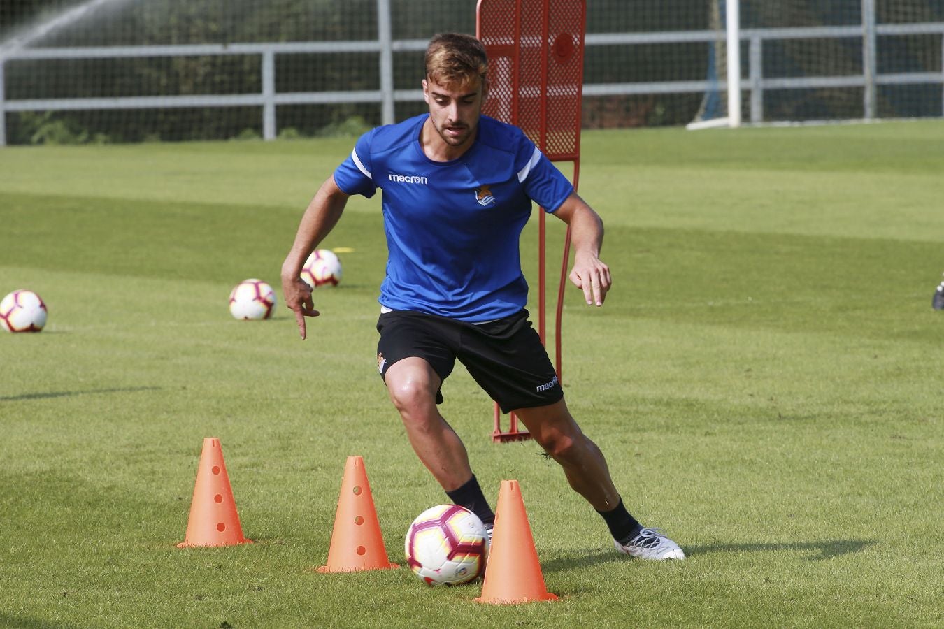 Segundo entrenamiento de la semana en Zubieta para los hombres de Asier Garitano.