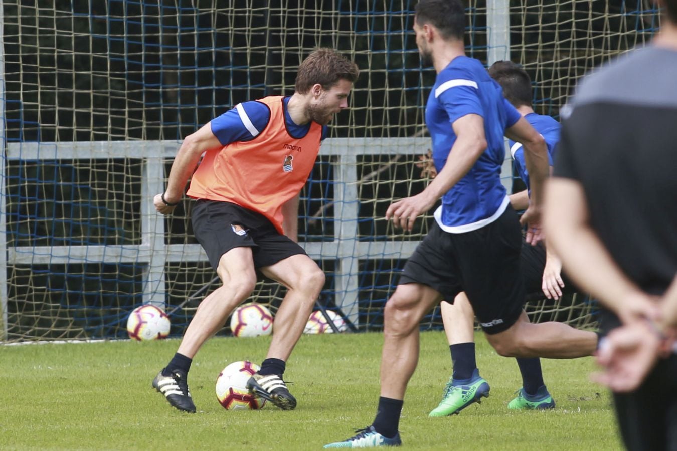 Segundo entrenamiento de la semana en Zubieta para los hombres de Asier Garitano.
