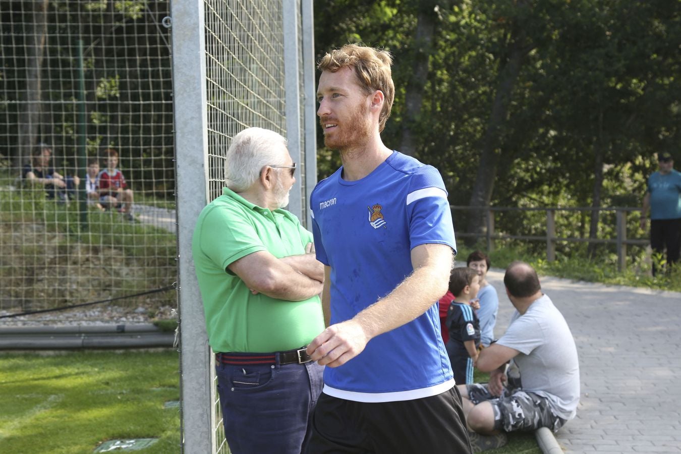 Segundo entrenamiento de la semana en Zubieta para los hombres de Asier Garitano.