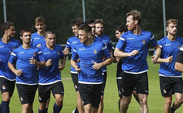 entrenamiento Real Sociedad, Zurutuza