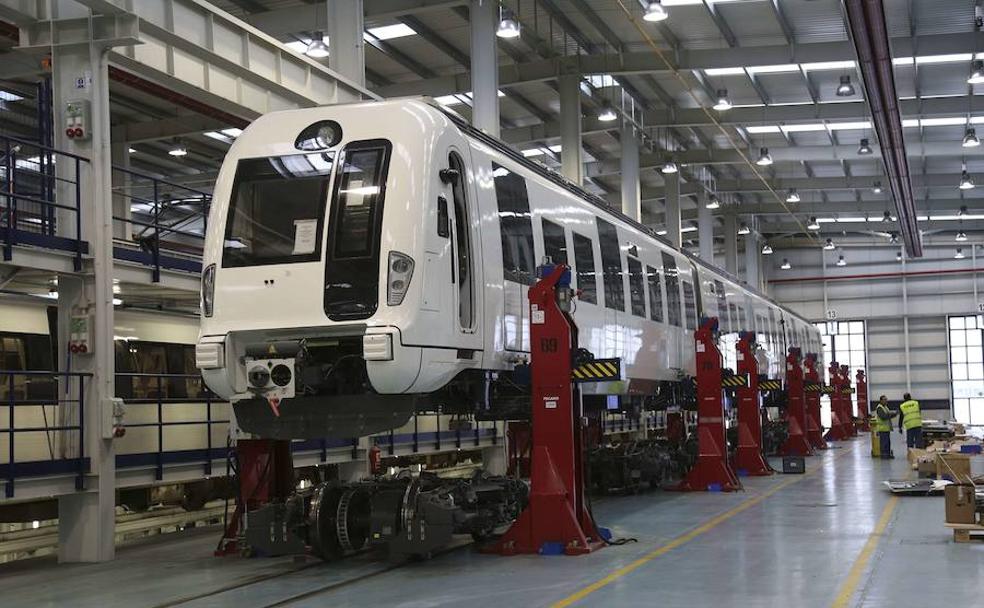 Planta de producción de CAF en Beasain.