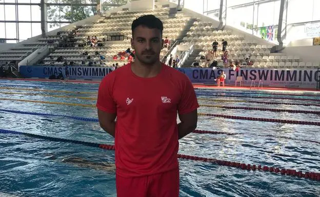 Eduardo Blasco, campeón de Europa de Salvamento deportivo