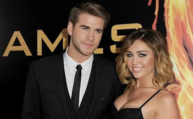 Miley Cyrus y Liam Hemsworth, tan felices