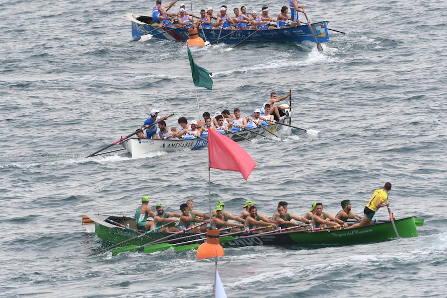 Camargo logra la victoria en la regata de la liga ARC 2 disputada hoy en el nuevo campo de regatas de Orio.
