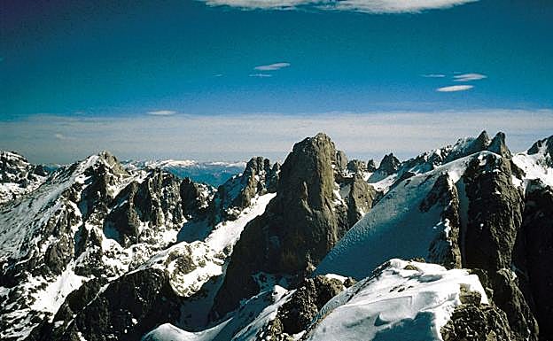 Vista del Parque Nacional de los Picos de Europa.