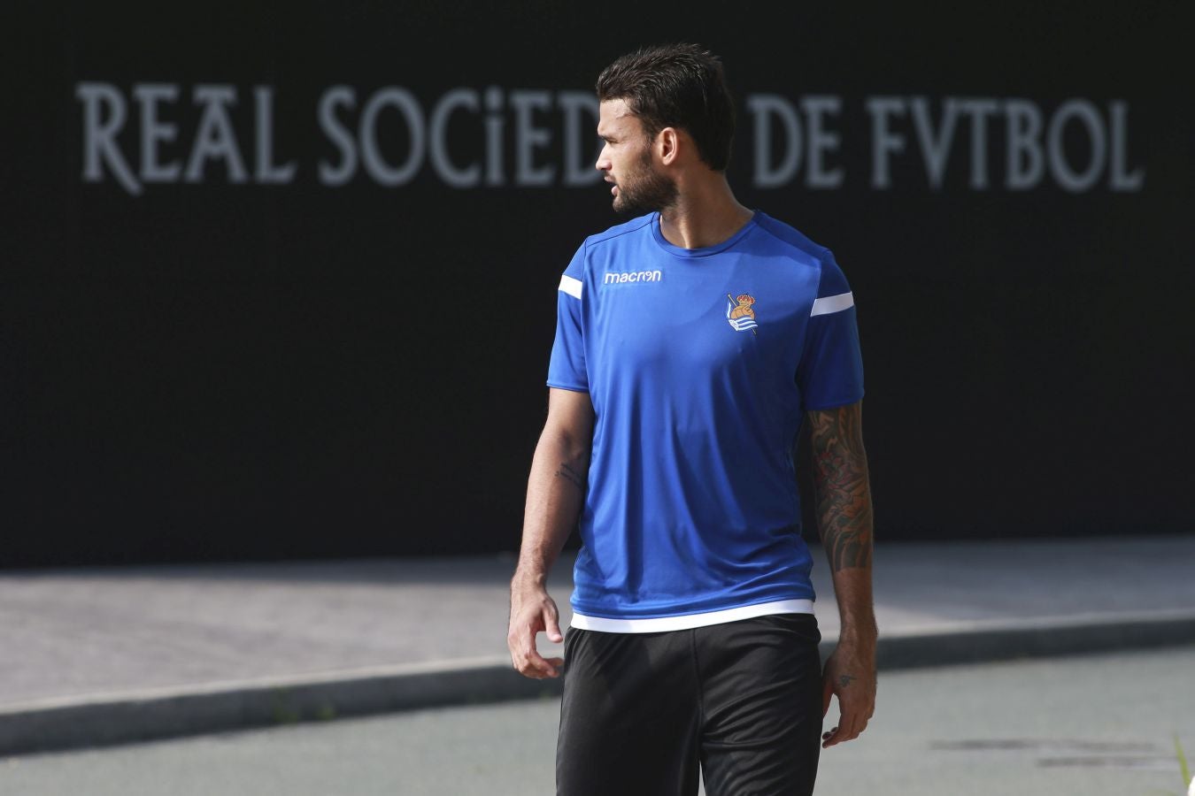 El mexicano ha retomado los entrenamientos tras disfrutar de unos días de descanso consesuados con la Real Sociedad al haber participado en el Mundial