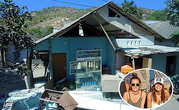 El paisaje devastador se ha adueñado de la isla de Gili Trawangan tras el fuerte terremoto que ha asolado la zona.