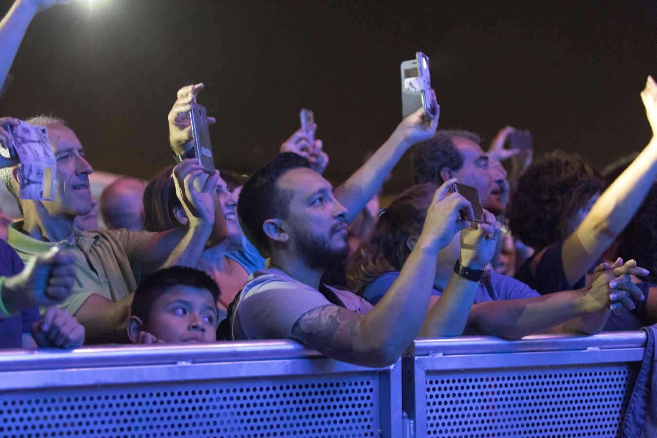 El público vibró con la actuación de la donostiarra en el inicio de las fiestas