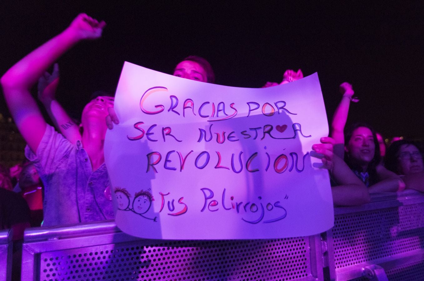 El público vibró con la actuación de la donostiarra en el inicio de las fiestas