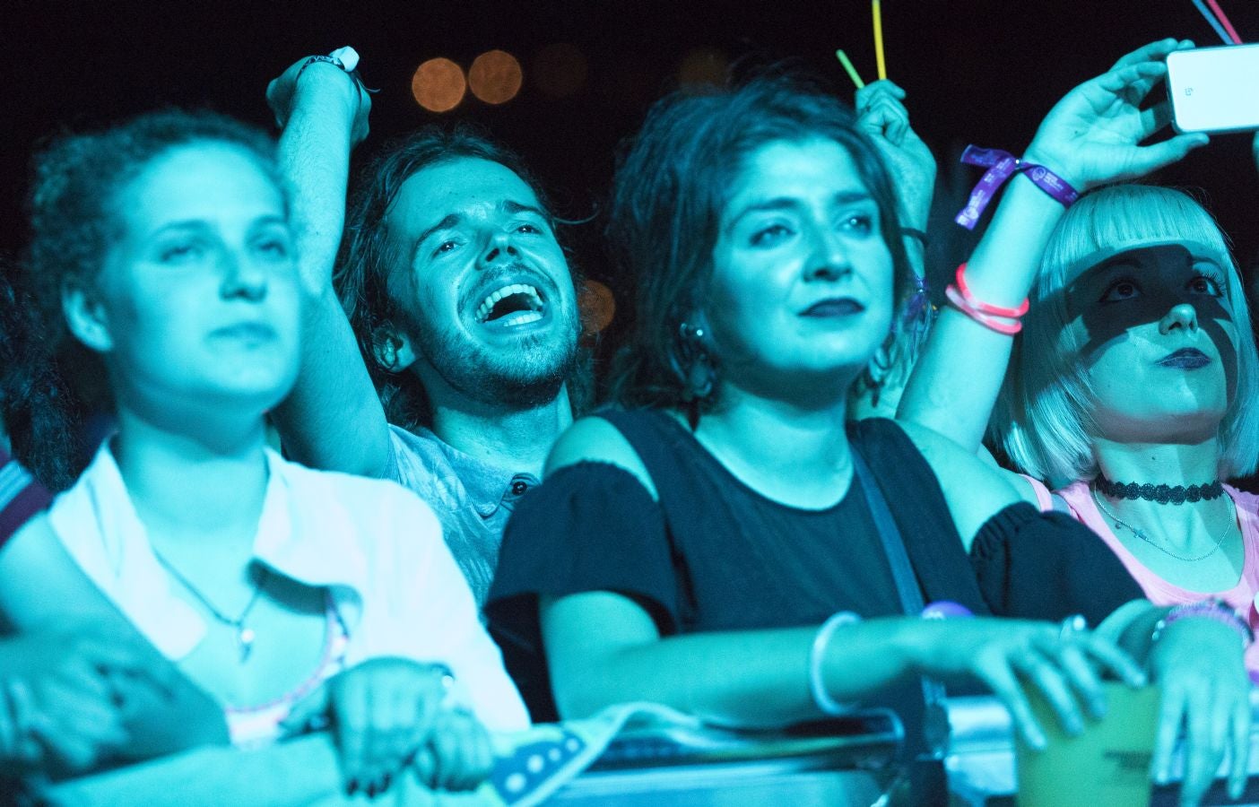 El público vibró con la actuación de la donostiarra en el inicio de las fiestas