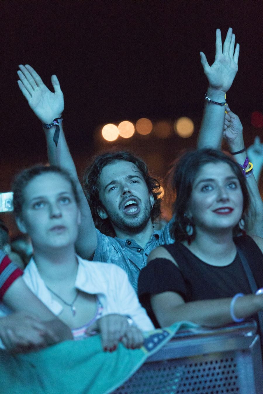 El público vibró con la actuación de la donostiarra en el inicio de las fiestas
