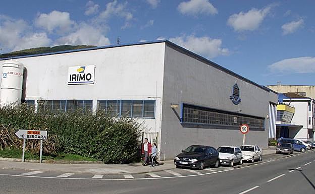 Exterior de la empresa Irimo. 