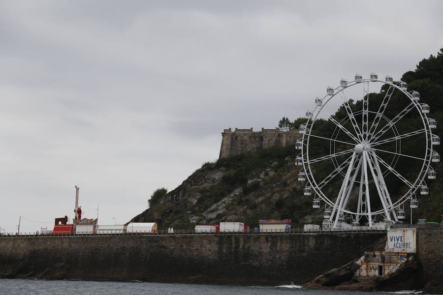 Las atracciones del Paseo Nuevo ofrecen entretenimiento y emociones fuertes para grandes y pequeños