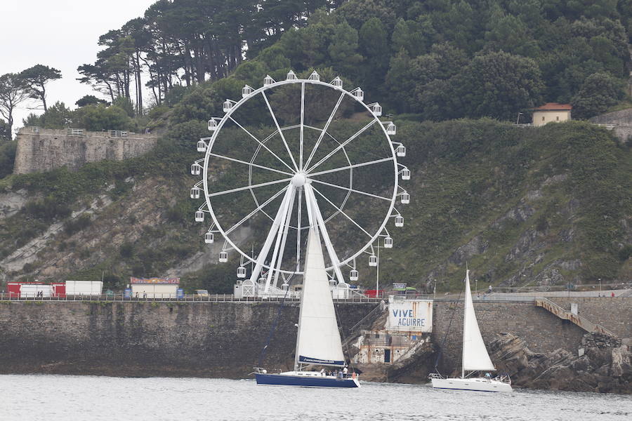 Las atracciones del Paseo Nuevo ofrecen entretenimiento y emociones fuertes para grandes y pequeños