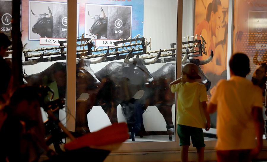 Además de los conciertos, los fuegos y el consabido helado, hay una cita que muchos donostiarras y visitantes no perdonan: el toro de fuego que hace las delicias de pequños y mayores. 