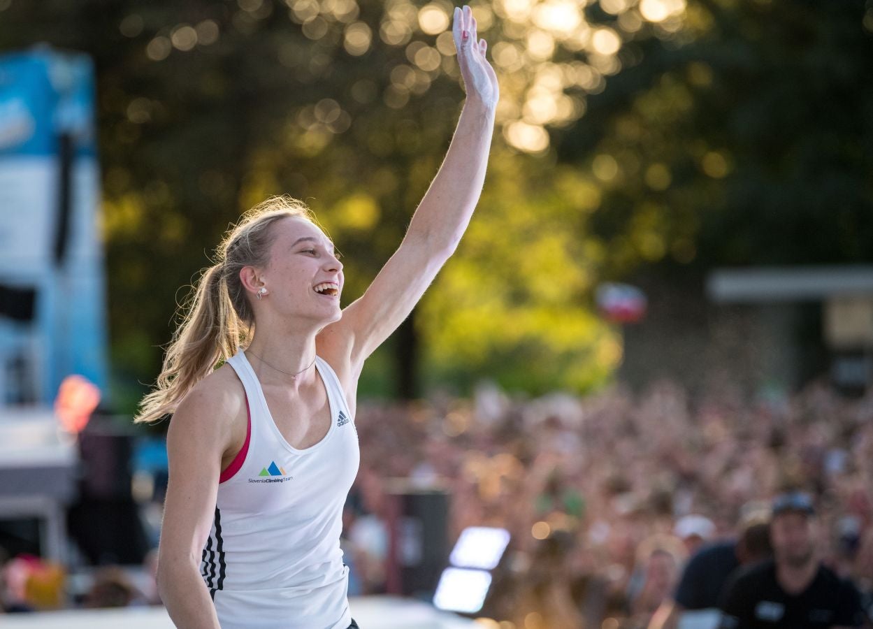 El rocódromo de Munich celebró una de las fases más decisivas del Campeonato Mundial de la Federación Internacional de Escalada Deportiva (IFSC).