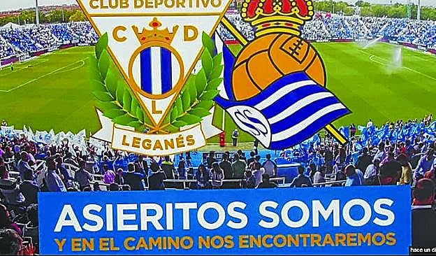 Real Sociedad Leganés, cartel Leganés Garitano