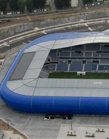 Imagen secundaria 2 - Avanzan las obras en el estadio de Anoeta