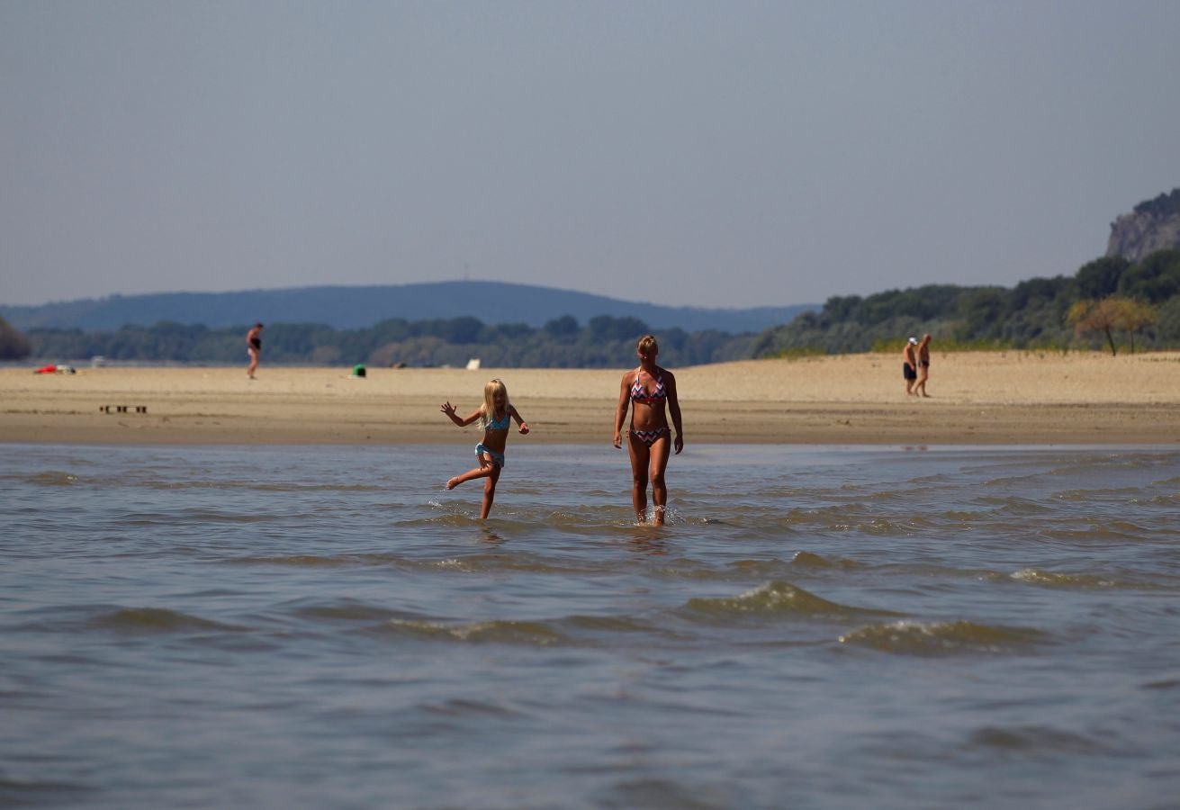 El seco y caluroso verano que está sufriendo Europa unido a la escasez de lluvias en Austria y Alemania ha dejado unos niveles de agua en el Danubio inusualmente bajos. 20 buques de pasajeros esperan en el puerto de Viena a que las lluvias previstas para el fin de semana les permitan continuar su trayecto.