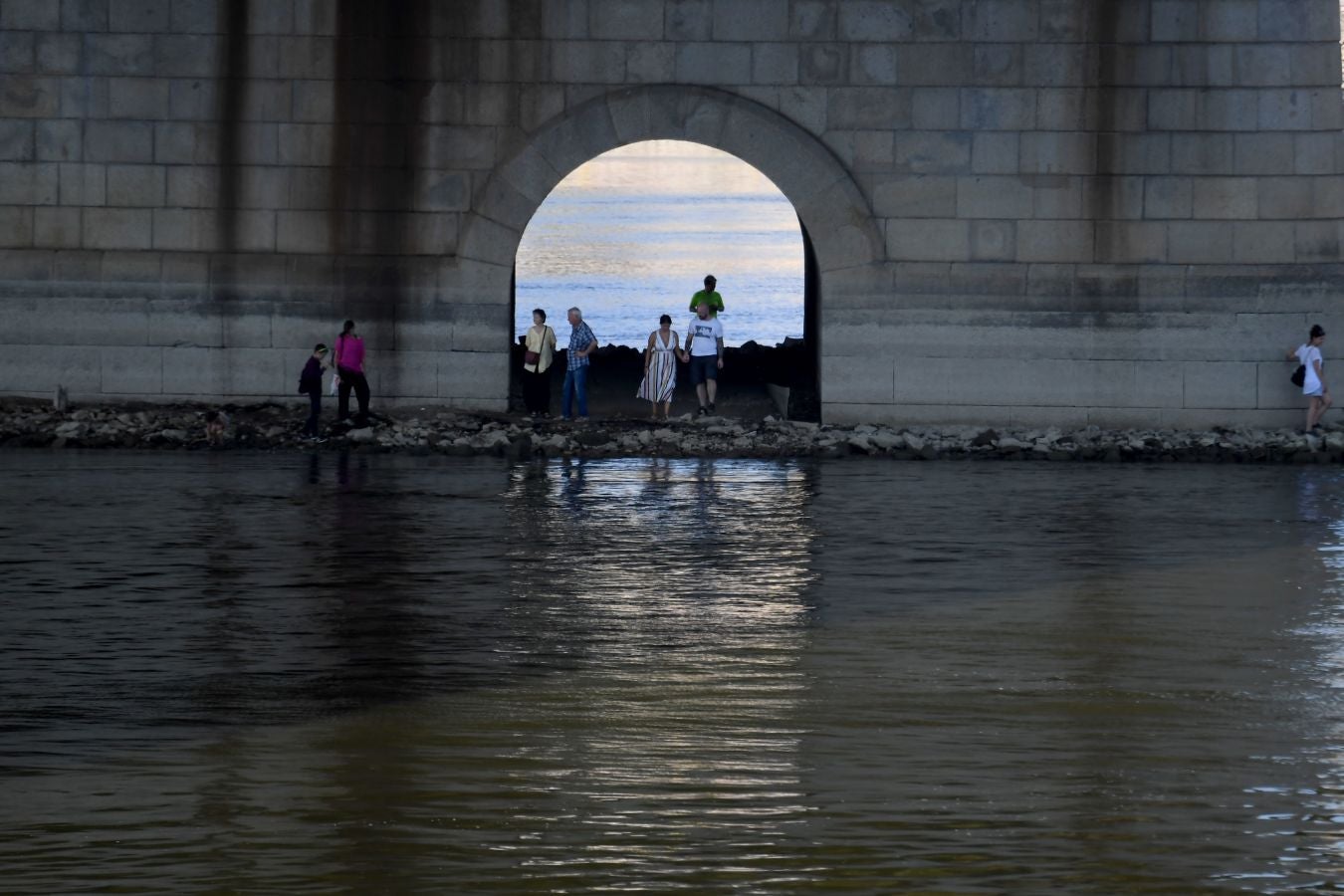 El seco y caluroso verano que está sufriendo Europa unido a la escasez de lluvias en Austria y Alemania ha dejado unos niveles de agua en el Danubio inusualmente bajos. 20 buques de pasajeros esperan en el puerto de Viena a que las lluvias previstas para el fin de semana les permitan continuar su trayecto.