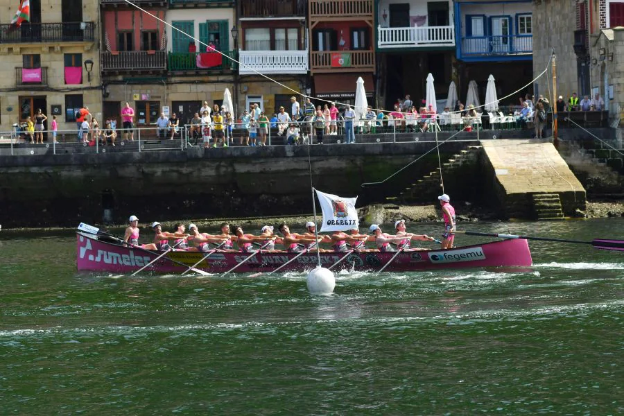 No pudo ser en el playoff de la ARC para Hibaika y San Juan B, que esta mañana en Pasaia han acabado por detrás de Santoña y Camargo, nuevas traineras de la ARC-1. Las dos traineras guipuzcoanas, en cambio, pierden la categoría al descender a la ARC-2.