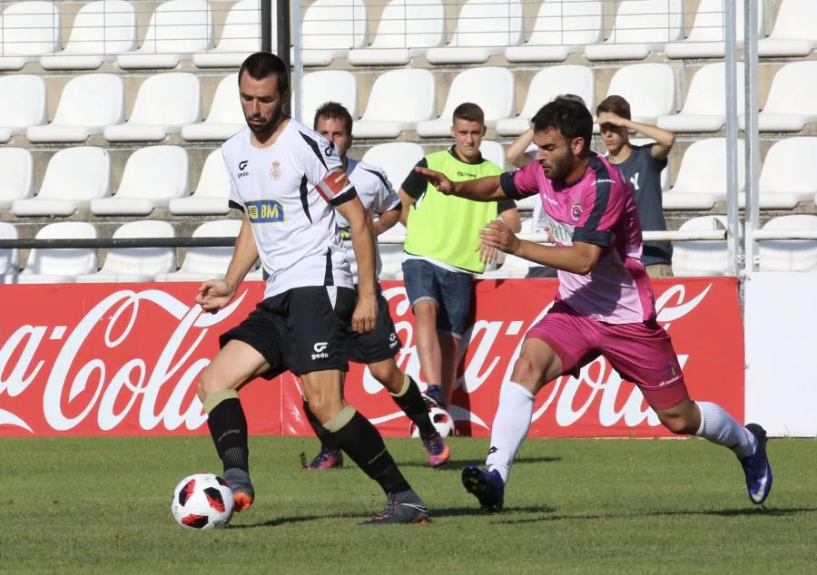 Orbegozo, de cabeza, igualó el gol inicial de Esnaola en propia puerta 