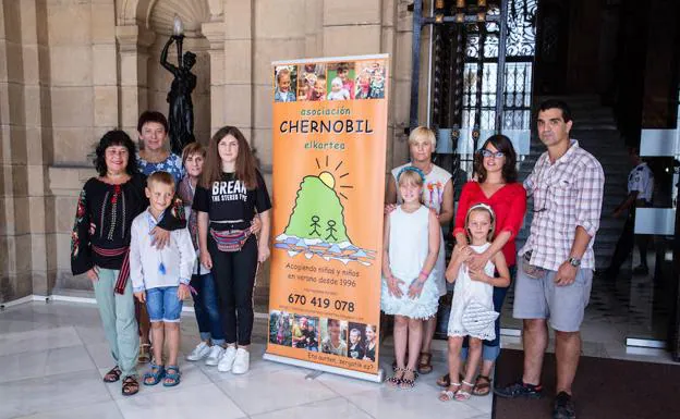 Los 192 niños de Chernobil vuelven a casa tras un verano sin radiación